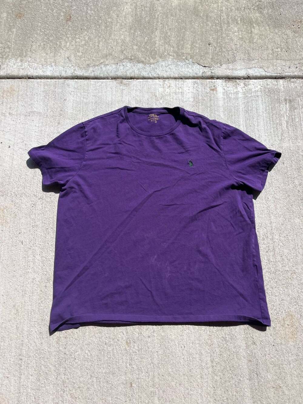 Polo Ralph Lauren Purple Classic Fit Jersey Short Sleeve T-Shirt